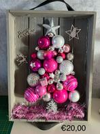 Kerst deco dienblad met licht roze zilver, Diversen, Ophalen, Nieuw