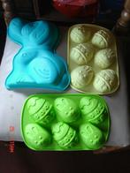 3X Silicone bakvorm taart, Ophalen of Verzenden, Zo goed als nieuw