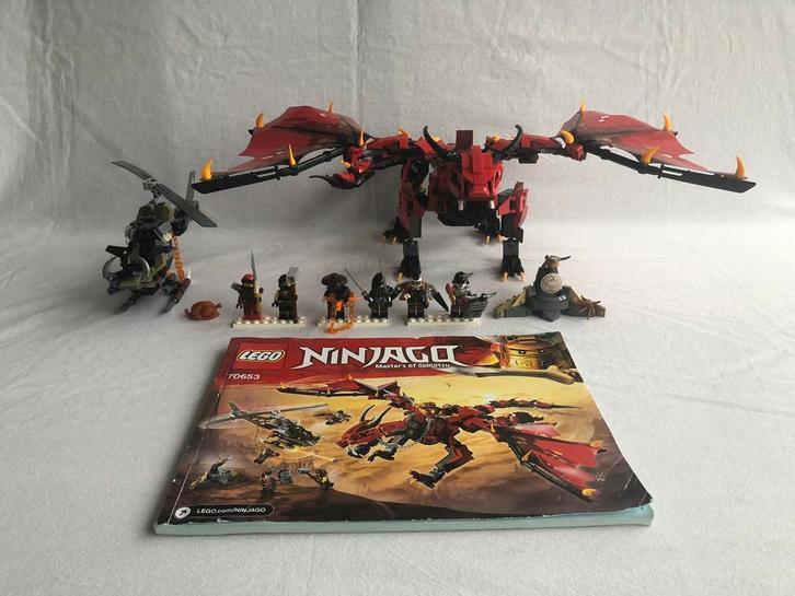 Lego Ninjago - 70653 Firstbourne - JB2, Kinderen en Baby's, Speelgoed | Duplo en Lego, Zo goed als nieuw, Lego, Complete set, Ophalen of Verzenden
