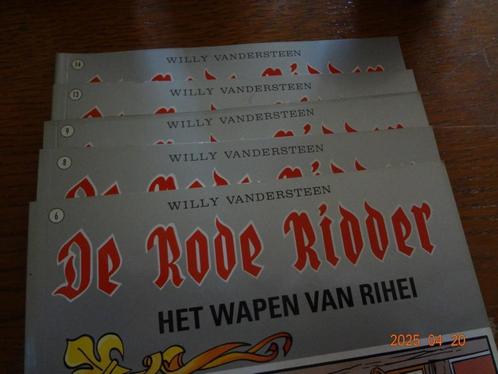 De Rode Ridder - diverse nummers- Willy Vandersteen, Boeken, Stripboeken, Gelezen, Meerdere stripboeken, Ophalen of Verzenden