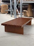 Modern design latten bank teakhout ontwerp, Ophalen