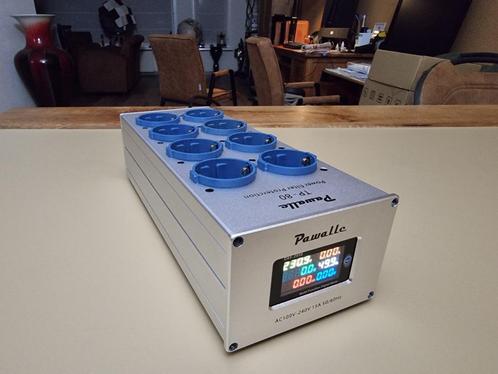 Audio Noise Safe AC Power Filter 8 Voudig Netfilter Zilver, Audio, Tv en Foto, Professionele Audio-, Tv- en Video-apparatuur, Audio