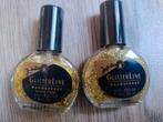 2 nagellak goud, Ophalen of Verzenden, Zo goed als nieuw, Goud, Handen en Nagels