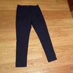 Ladress broek stretch stof donkerblauw Maat M, Maat 38/40 (M), LaDress, Lang, Gedragen