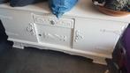 Wit dressoir, Huis en Inrichting, Kasten | Dressoirs, Ophalen, Gebruikt, 150 tot 200 cm, 25 tot 50 cm