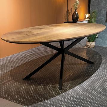 NIEUW: Inhouse Tafel Comani Ovaal 250x128cm beschikbaar voor biedingen