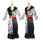 Cruella de Vil Carnaval Jurk maat M, Maat 38/40 (M), Carnaval, Nieuw, Ophalen of Verzenden