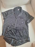 Victoria's Secret Zwarte Pyjama Set - Maat M, Victoria's Secret, Ophalen of Verzenden, Zwart, Setje