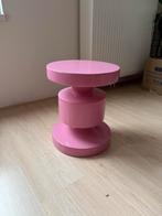 Roze bijzettafel van Kwantum - Weg ivm verhuizing!, Ophalen of Verzenden, Gebruikt, Kunststof