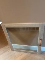 SINDVIK IKEA kastdeur vitrinedeur met glas voor Besta kast, Minder dan 50 cm, Gebruikt, Ophalen of Verzenden, Minder dan 25 cm