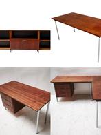 Vintage jaren 60 teak Pastoe buro set, Ophalen