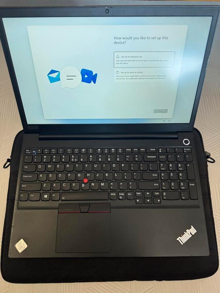 Lenovo ThinkPad E15 i7 10e Gen - 16GB RAM - 1.5TB Opslag, Computers en Software, Windows Laptops, Gebruikt, 15 inch, HDD, Onbekend