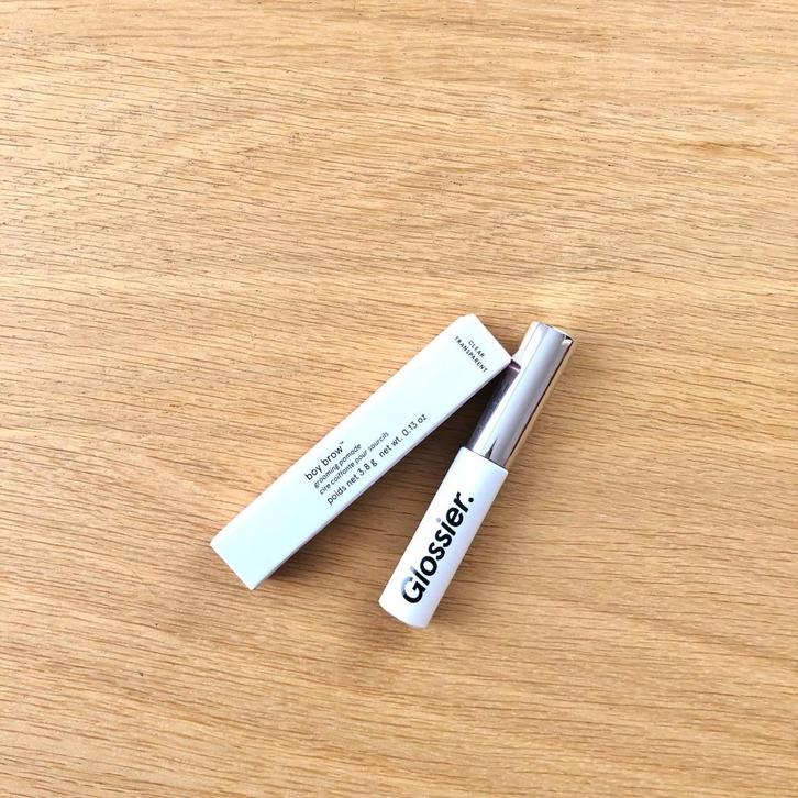 Glossier boy brow clear, Sieraden, Tassen en Uiterlijk, Uiterlijk | Cosmetica en Make-up, Nieuw, Gehele gezicht, Overige kleuren