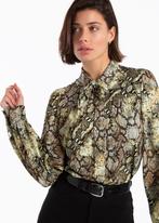 Vanilia blouse, prachtige snakeprint  maat 42, Kleding | Dames, Blouses en Tunieken, Maat 42/44 (L), Zo goed als nieuw, Vanilia