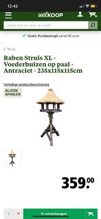 Raben Struis XL - Voederhuizen op paal  - 235x115x115cm, Ophalen, Gebruikt