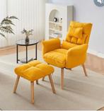 Verstelbare stoel met voetenbank, Huis en Inrichting, Fauteuils, Ophalen, Hout, Minder dan 75 cm, Modern