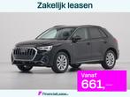 Audi Q3 45 TFSI e 245 pk S line edition Panoramadak Navi Par, Gebruikt, Met garantie (alle), Zwart, Audi Selectie :plus