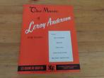 The Music of Leroy Anderson 1 t/m 4, Muziek en Instrumenten, Bladmuziek, Piano, Nieuw, Ophalen of Verzenden, Artiest of Componist