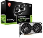 MSI GeForce RTX 4070 SUPER VENTUS 2X OC, Computers en Software, Videokaarten, HDMI, GDDR6, PCI-Express 4, Nieuw