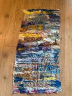 Kleurrijke sjaal / doek, Ophalen of Verzenden, Zo goed als nieuw, Maat 34 (XS) of kleiner, Sjaal