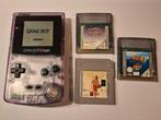 Nintendo Game Boy Color + 3 Spellen, Spelcomputers en Games, Ophalen of Verzenden, Gebruikt, Game Boy Color, Met games