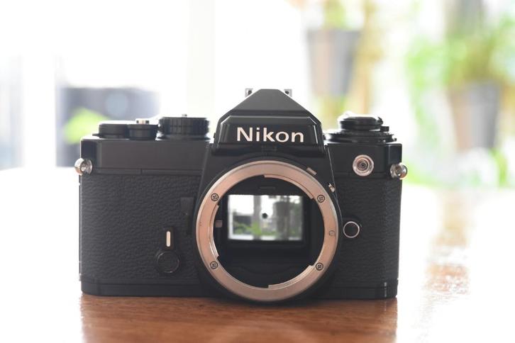 Nikon FE, Audio, Tv en Foto, Fotocamera's Analoog, Zo goed als nieuw, Spiegelreflex, Nikon, Ophalen of Verzenden