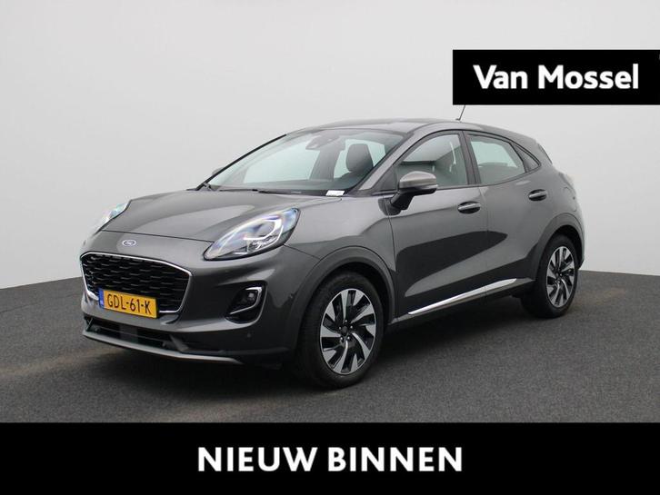 Ford Puma 1.0 EcoBoost Hybrid Titanium 125PK | Navigatie | A, Auto's, Ford, Bedrijf, Te koop, Puma, ABS, Achteruitrijcamera, Airbags