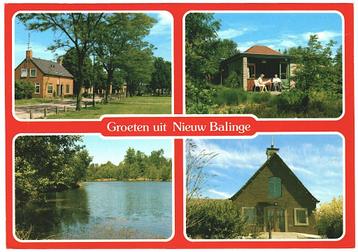 909810 Nieuw Balinge Drenthe Gelopen met postzegel  beschikbaar voor biedingen