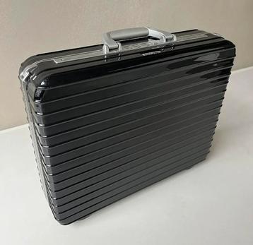 Rimowa attaché koffer zwart polycarbonaat 1-knop cijferslot