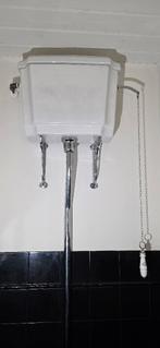 Vintage stortbak porselein, Doe-het-zelf en Verbouw, Sanitair, Ophalen, Gebruikt, Steen, Toilet