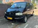 Volkswagen Transporter 2.5 Kombi TDI 75KW 2001 Zwart, Overige carrosserieën, Zwart, 102 pk, 9 stoelen