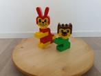 Lego duplo set 1594 Beer en konijn, Kinderen en Baby's, Speelgoed | Duplo en Lego, Ophalen of Verzenden, Gebruikt, Complete set