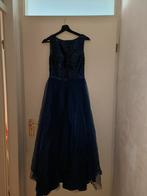 Gala jurk blauw maat s, Ophalen of Verzenden, Zo goed als nieuw, Galajurk