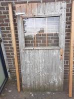 deur en raam Geimpregneerd hout  ( Tuinhuisje ), 80 tot 100 cm, Minder dan 200 cm, Gebruikt, Hout
