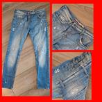 Please jeans used look mt XS in zeer goede staat., Kleding | Dames, Ophalen of Verzenden, Gedragen