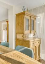 Antieke Buffetkast (Grenen), Huis en Inrichting, Kasten | Buffetkasten, Ophalen, Gebruikt, 100 tot 150 cm, 25 tot 50 cm
