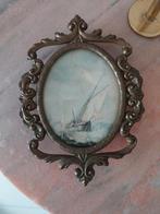 Koperen lijstje met bolglas, Verzenden