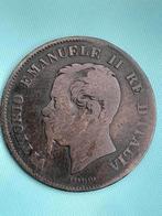 Vittorio Emanuele II - 5 Centesimi 1861, Ophalen of Verzenden, Koning Willem I, 5 cent, Losse munt