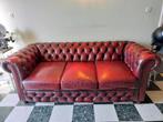 Chesterfield 3 zit zetel oxblood red, Huis en Inrichting, Banken | Bankstellen, Ophalen, Chesterfield, Driepersoons, 75 tot 100 cm