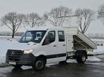 MERCEDES-BENZ SPRINTER 514 dub.cab kipper kist!, Gebruikt, Euro 6, 143 pk, Wit