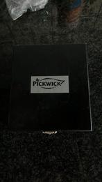 Pickwick theedoos zwart 4 vakjes, Gebruikt, Zwart, Ophalen of Verzenden, Minder dan 100 cm