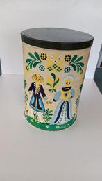 Groot retro blik 28 cm, Verzamelen, Blikken, Ophalen of Verzenden, Gebruikt, Overige, Overige merken