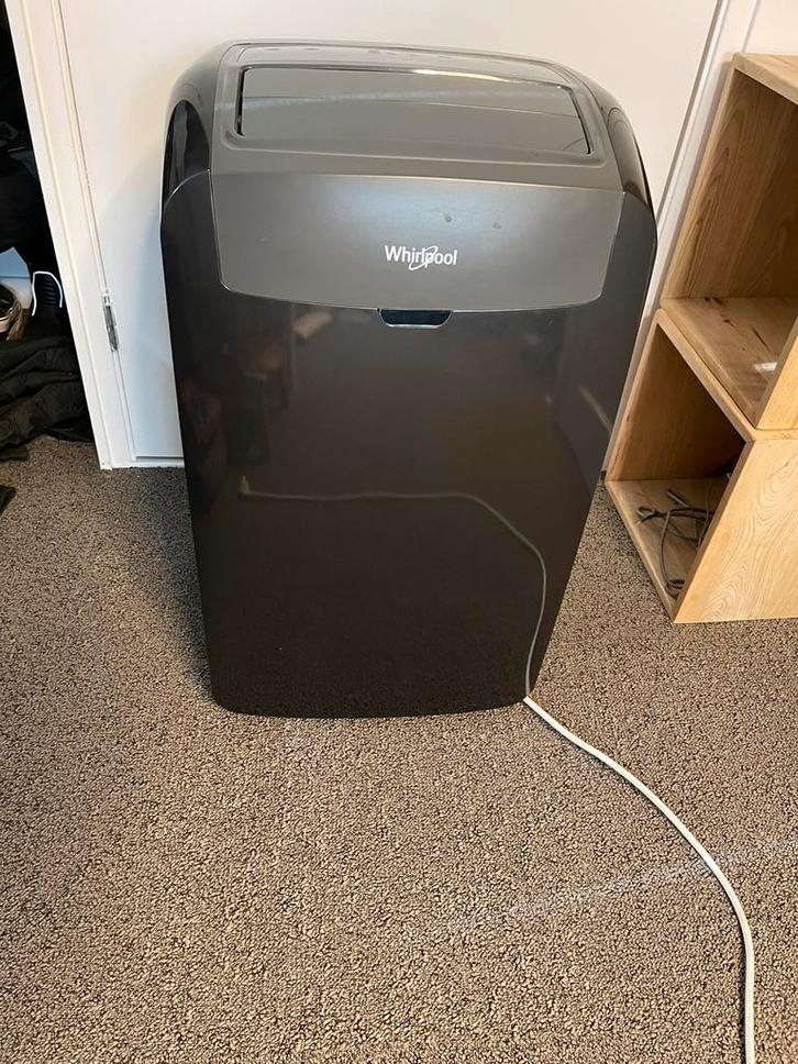 Whirlpool mobiele airco / verwarming/ luchtdroger, Witgoed en Apparatuur, Airco's, Zo goed als nieuw, Mobiele airco, Minder dan 60 m³