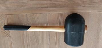 Professionele rubber hamer 1200 gram (Gebruikt in goede staa