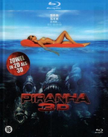 Piranha 3D + 2D Blu-ray - met slipcover - NL uitgave beschikbaar voor biedingen