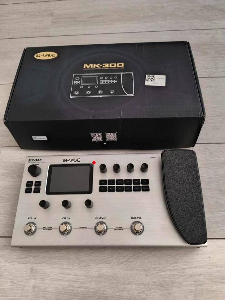 M Vave mk300 multi effects pedaal nieuw, Muziek en Instrumenten, Effecten, Zo goed als nieuw, Ophalen of Verzenden