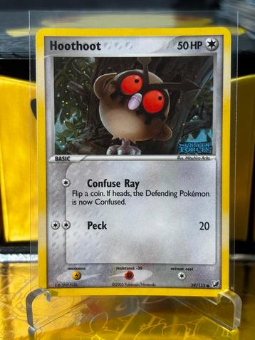 Hoothoot (UF 59) EX Unseen Forces beschikbaar voor biedingen