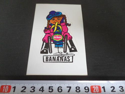 sticker strip Del Monte BANANAS 1221 *, Verzamelen, Stickers, Zo goed als nieuw, Bedrijf of Vereniging, Ophalen