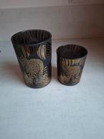 Windlichten set PTMD, Ophalen of Verzenden, Zwart, Overige materialen, Minder dan 25 cm