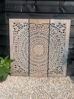 Oosterse of boho handgesneden wanddecoratie, Ophalen